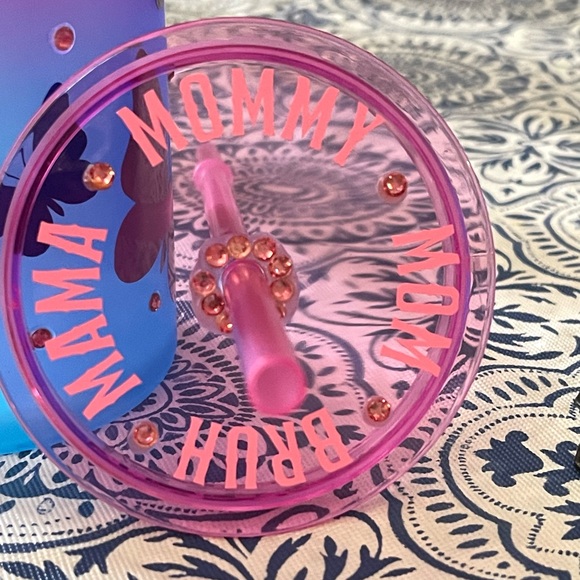 Custom Tumbler 21 oz MOM Bling Rhinestone Cup Handcrafted New - Picture 8 of 10